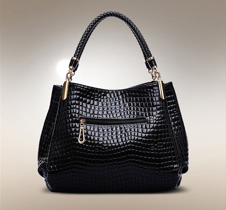 Compact Luxury Leather Shoulder Bag