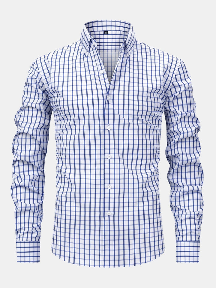 Colin - Long Sleeved Shirt With Checkered Pattern