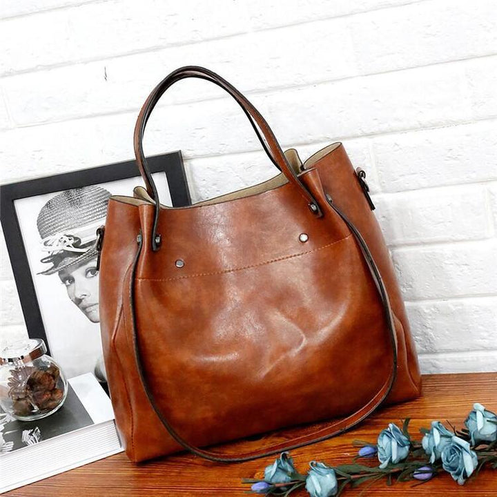 4-Piece Vintage-Style Luxury Bag Set