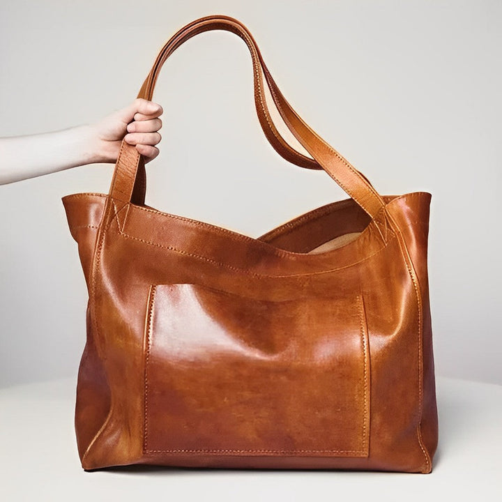 Retro-Style Luxury Leather Bag