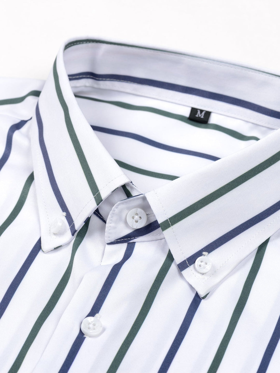 Connor - Long Sleeved Striped Shirt With Button