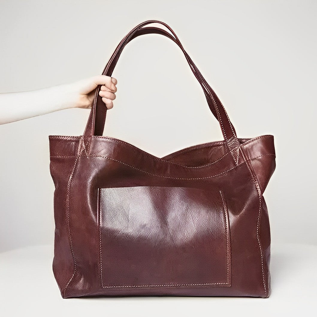 Retro-Style Luxury Leather Bag