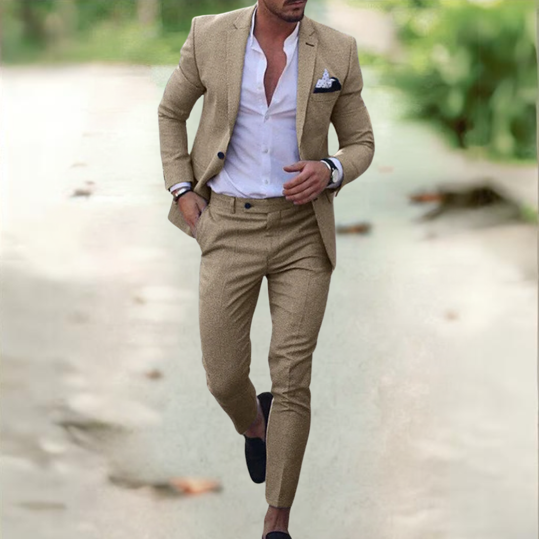 Avenli - Elegant suit for men (jacket + pants)