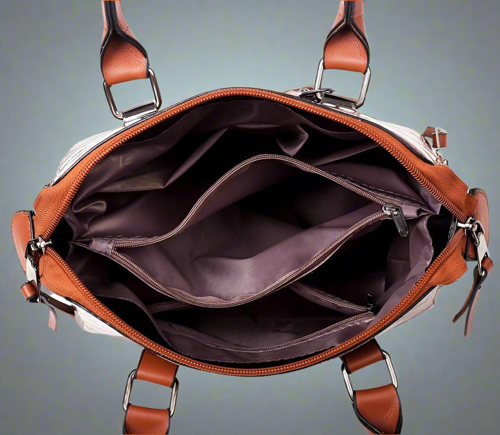 Modern Luxury 4-Piece Leather Bag Set