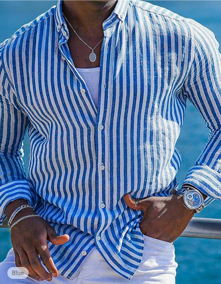 Avenli™ - Striped shirt