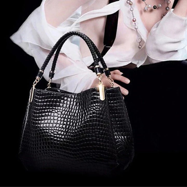 Compact Luxury Leather Shoulder Bag