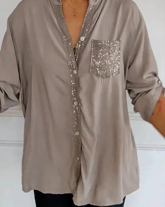 Elaine - Casual Chic Glamour Top
