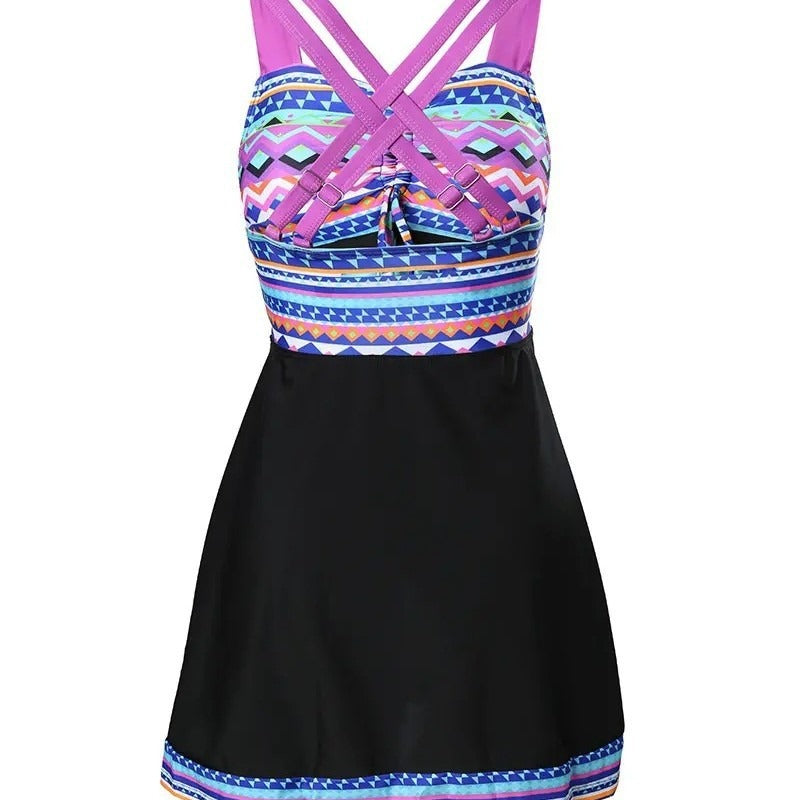 Kelly™ | Stylish Patterned Swimsuit