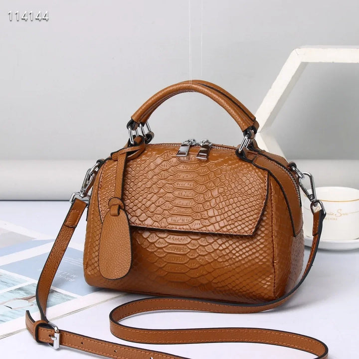 Compact Luxury Leather Bag