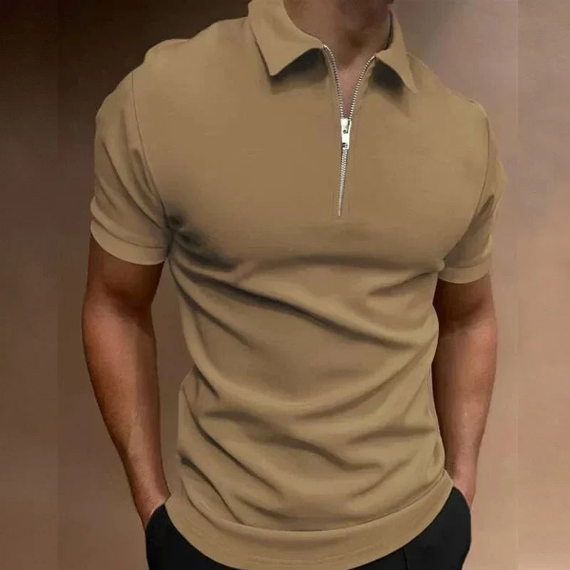 Jason - Premium Half Zip Pique Shirt