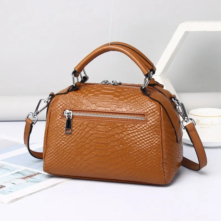 Compact Luxury Leather Bag