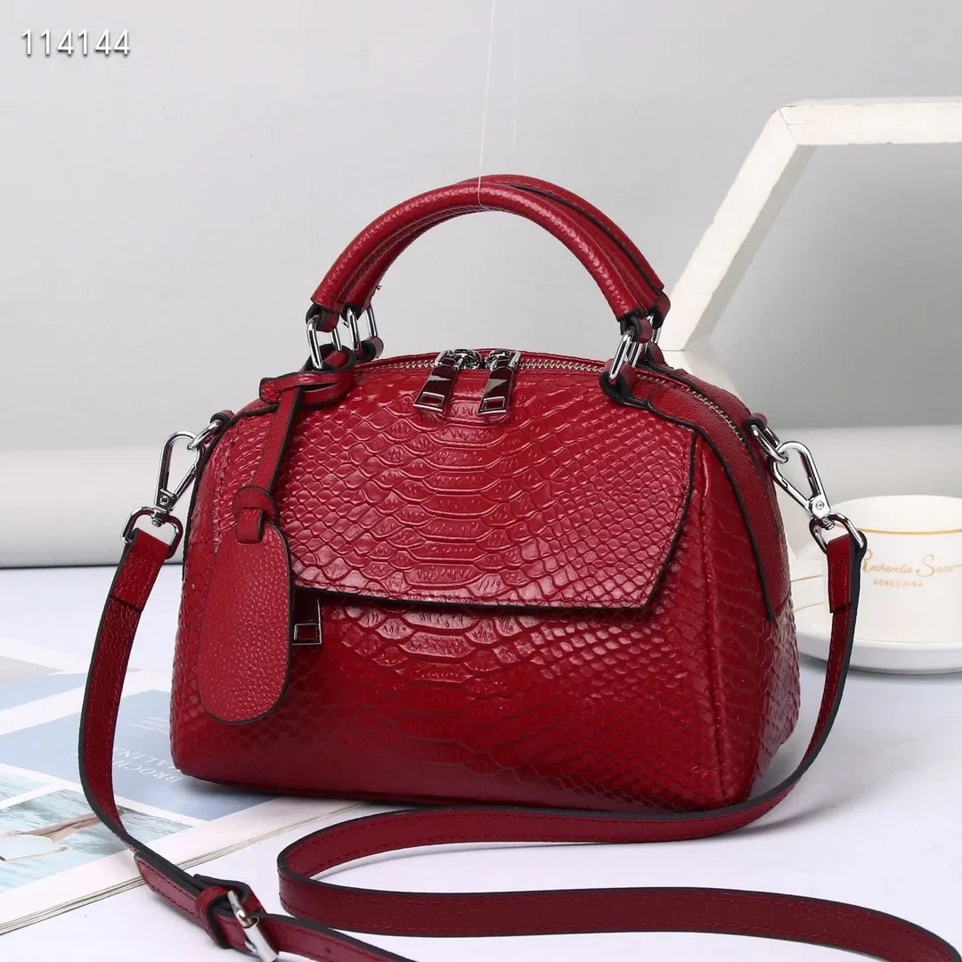 Compact Luxury Leather Bag