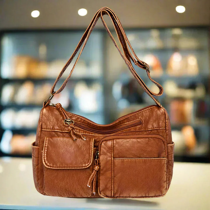 Retro-Style Luxury Leather Bag