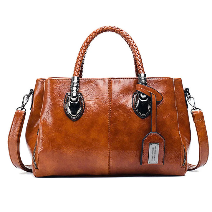 Elegant Luxury Leather Travel Bag