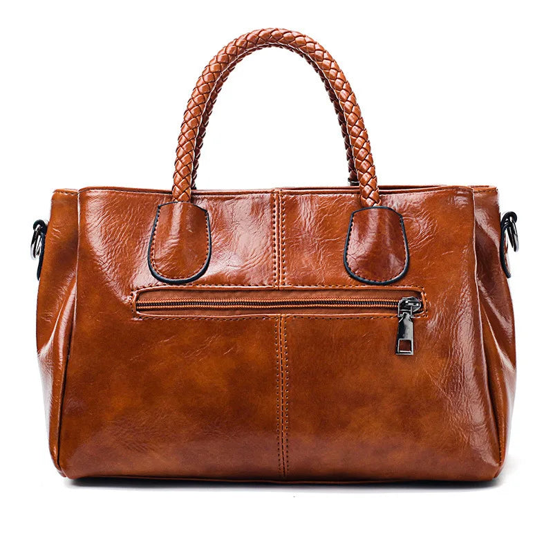 Elegant Luxury Leather Travel Bag