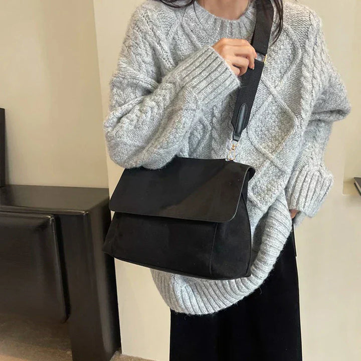 Vintage-Style Luxury Shoulder Bag