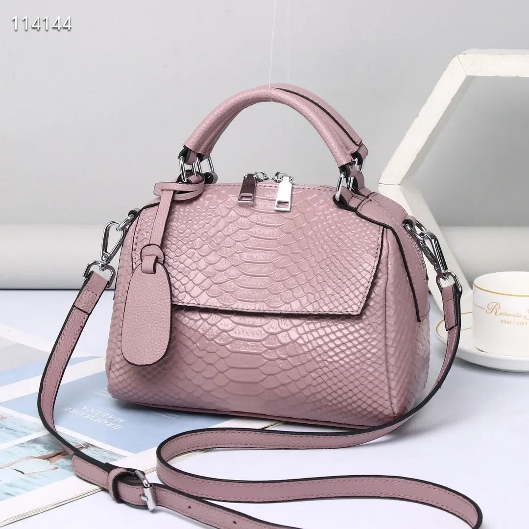 Compact Luxury Leather Bag