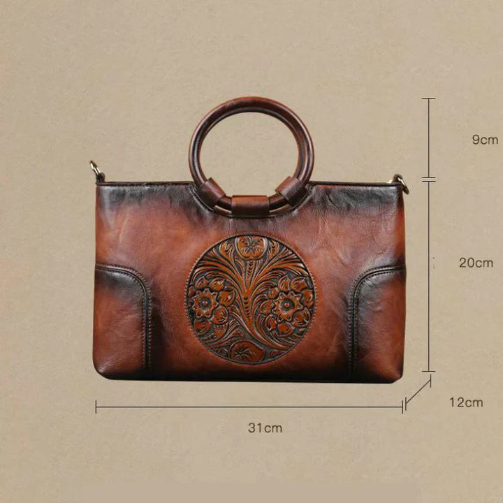 Vintage-Style Luxury Tote Bag