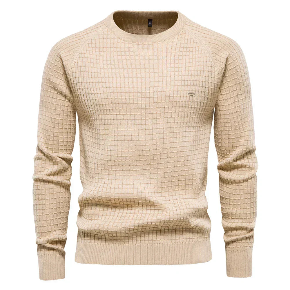 Krystian - Sweater With Diamond Pattern