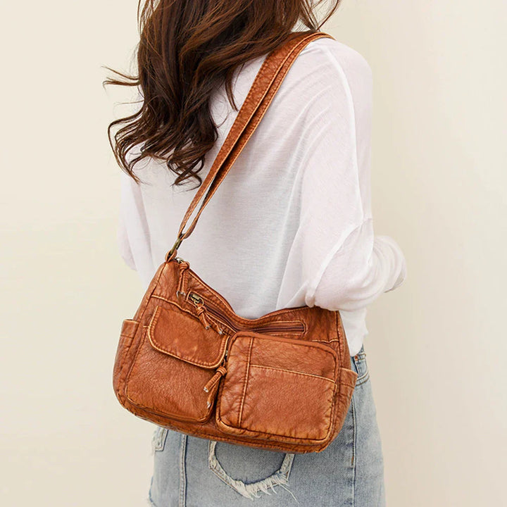Retro-Style Luxury Leather Bag